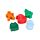 Cosy Jul Jingle Bunch 5-Pack Formade Vaxkakor