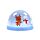 Jingle Bunch Jul Medium Glitter Snöglob