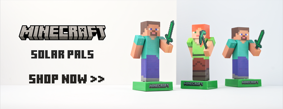 Minecraft Solcellsfigur