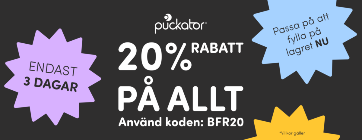 20% rabatt på allt